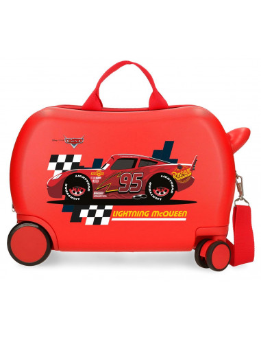 MALETA INF.ABS 4R.(2 MULTI.) 45CM. LIGHTNING MCQUEEN